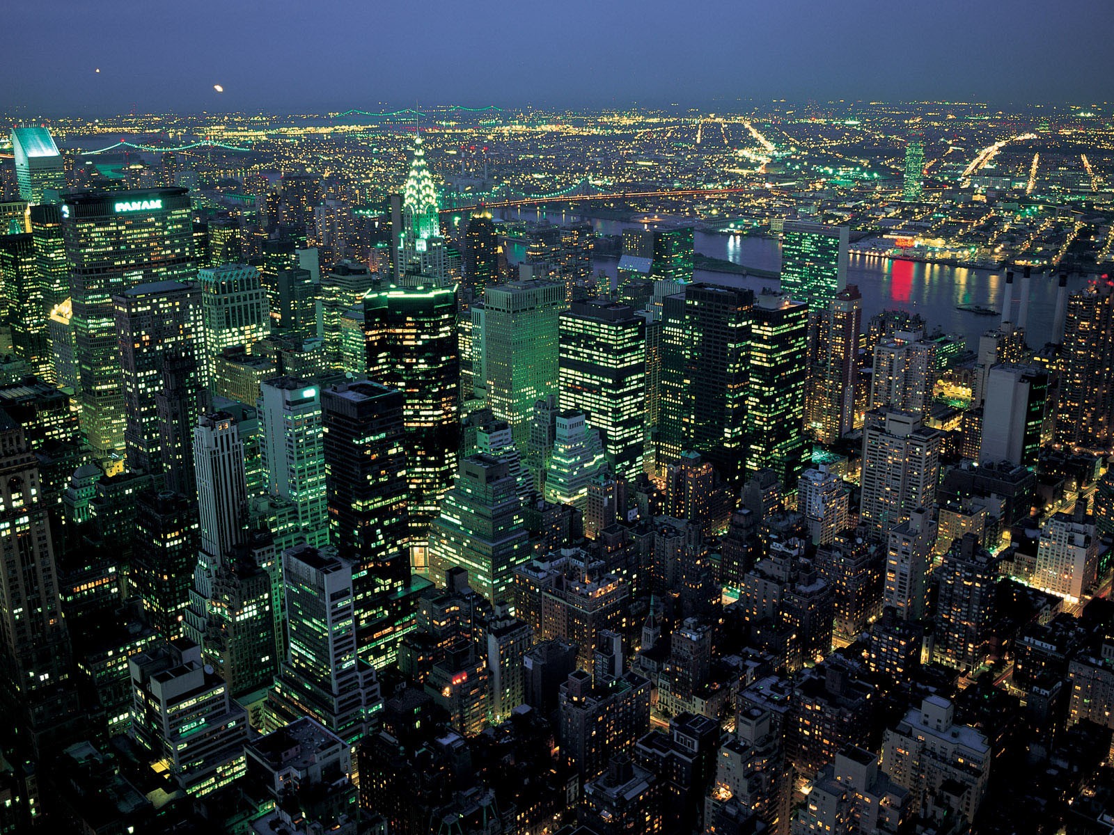 rušný město New York Stavební #15 - 1600x1200