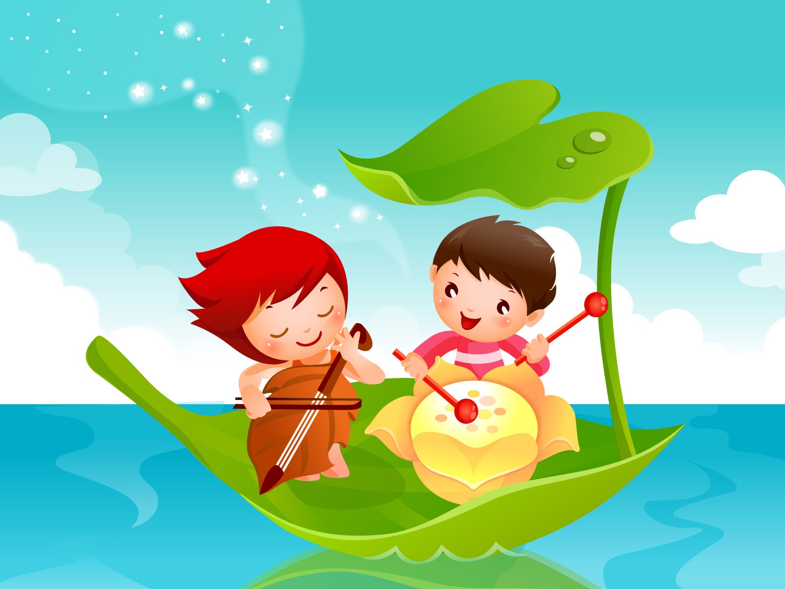 Childhood Dreams cartoon wallpaper albums #4 - 1600x1200