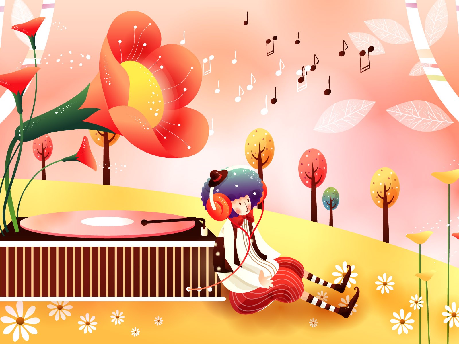 夢幻童話 卡通壁紙 #40 - 1600x1200