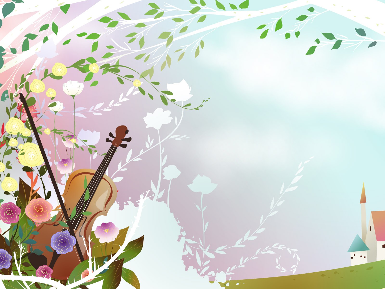 Spring Vector Wallpaper #4 - 1600x1200