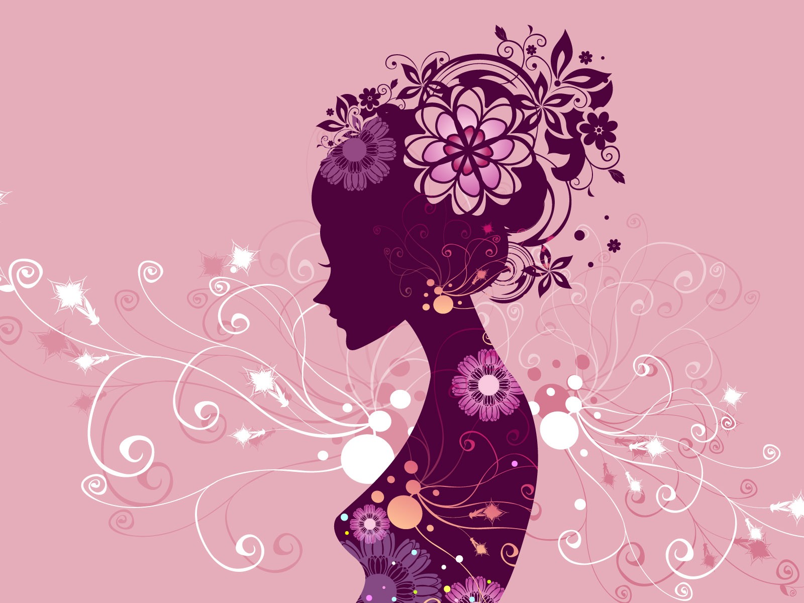 Vector Woman Tapete #33 - 1600x1200