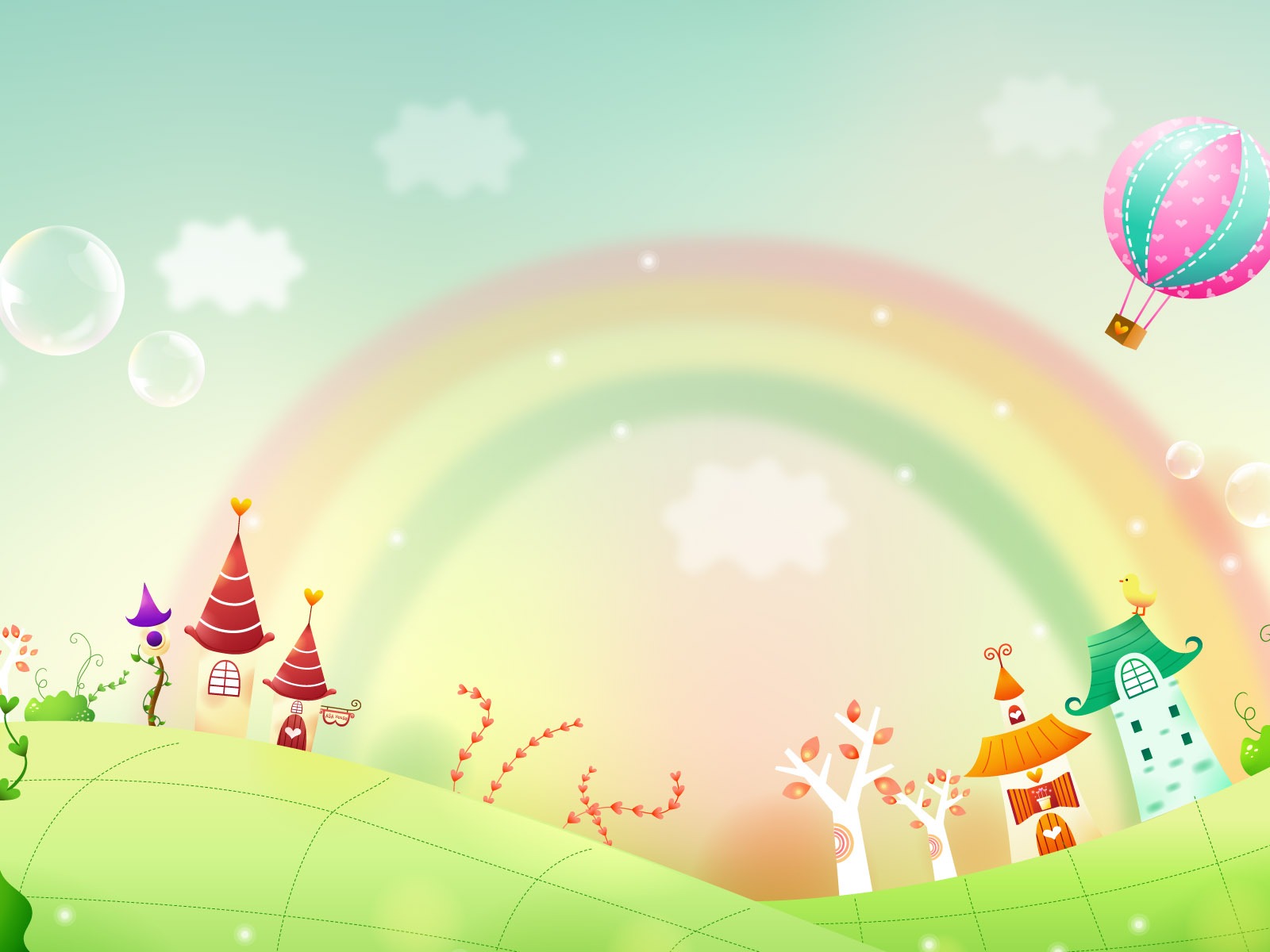 Cartoon Fantasy Scenery Wallpapers #11 - 1600x1200