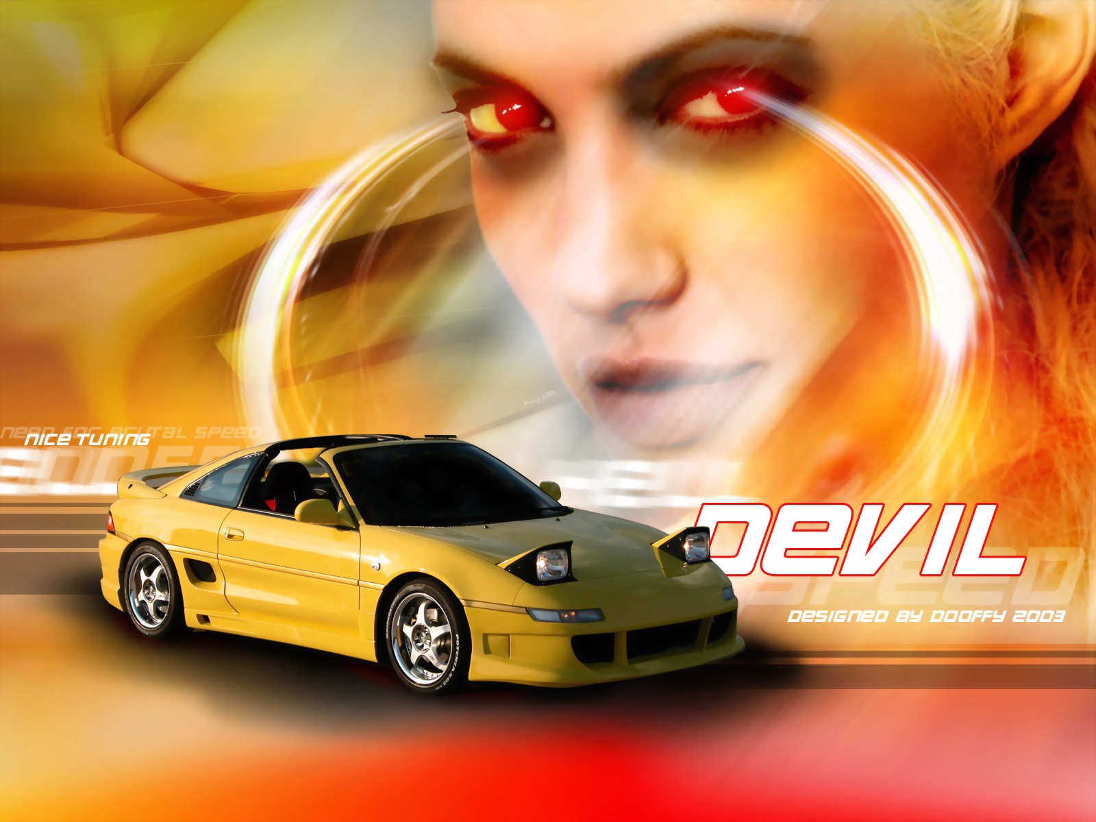 烈火跑車高清壁紙 #30 - 1600x1200