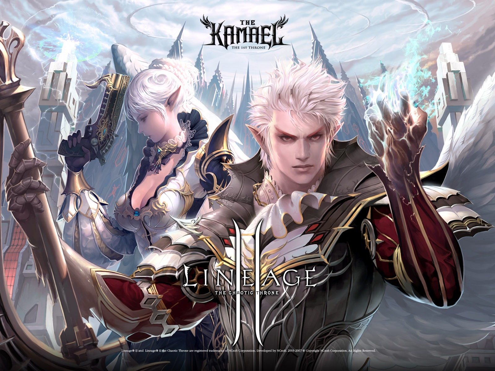 LINEAGE Ⅱ 遊戲造型 高清壁紙 #3 - 1600x1200