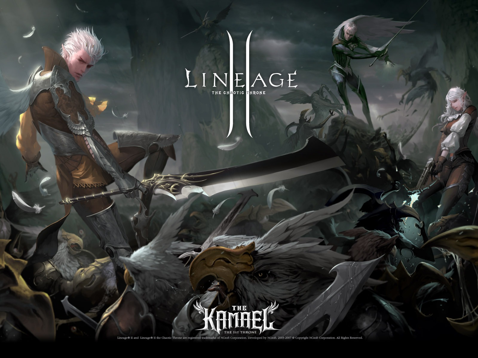 LINEAGE Ⅱ Modellierung HD-Gaming-Wallpaper #6 - 1600x1200