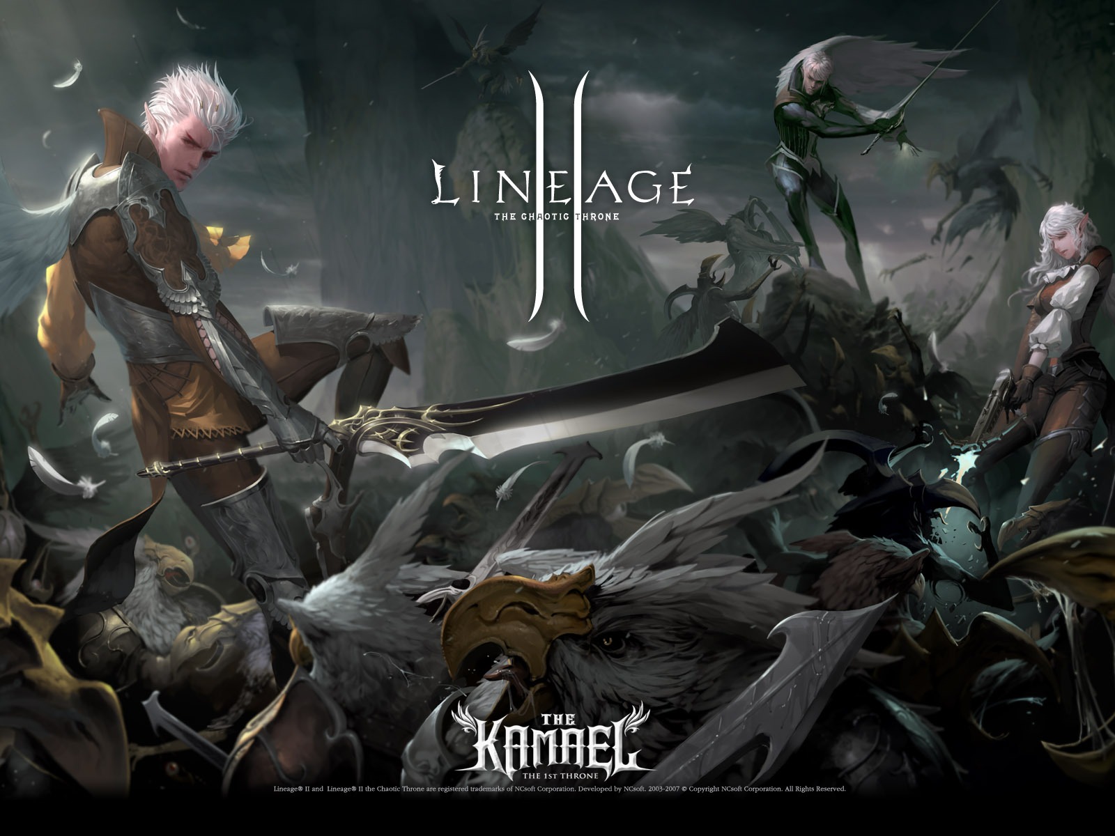 LINEAGE Ⅱ 游戏造型 高清壁纸6 - 1600x1200