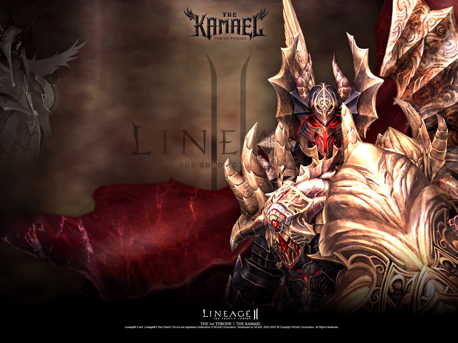 LINEAGE Ⅱ 遊戲造型 高清壁紙 #11 - 1600x1200