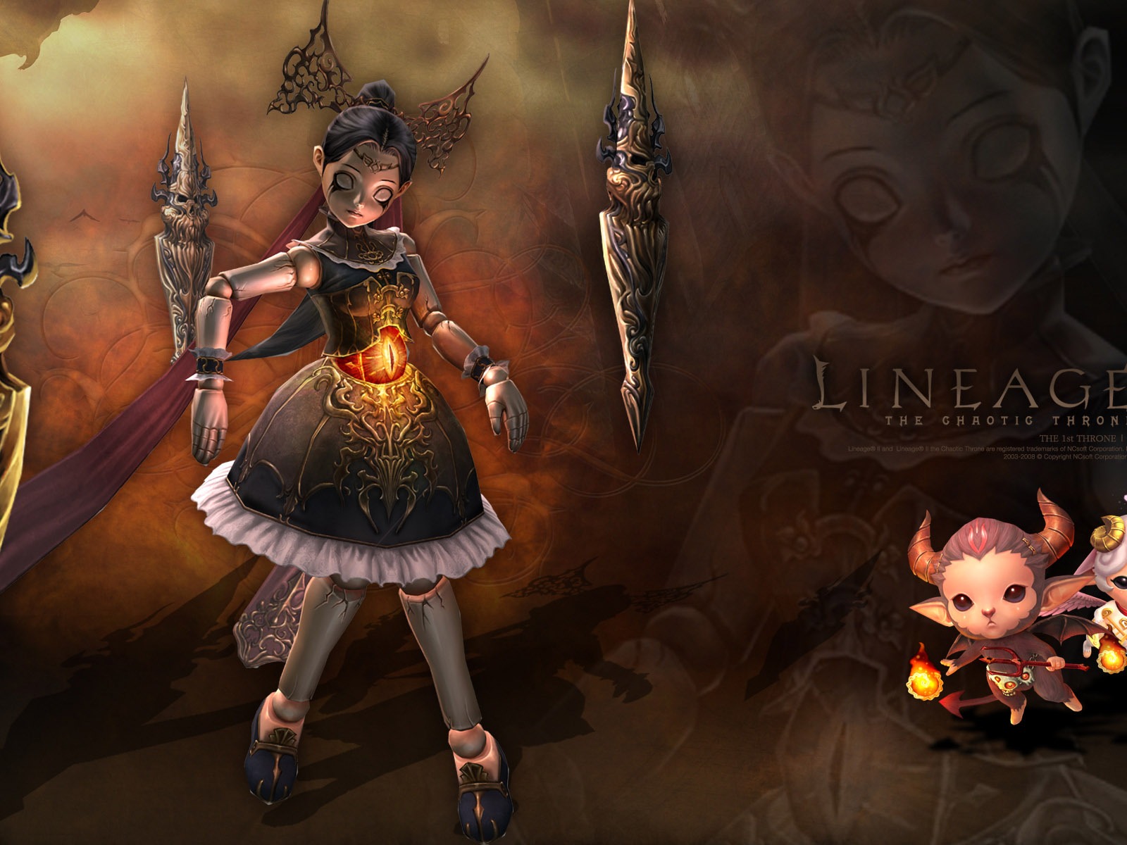 LINEAGE Ⅱ Modellierung HD-Gaming-Wallpaper #19 - 1600x1200