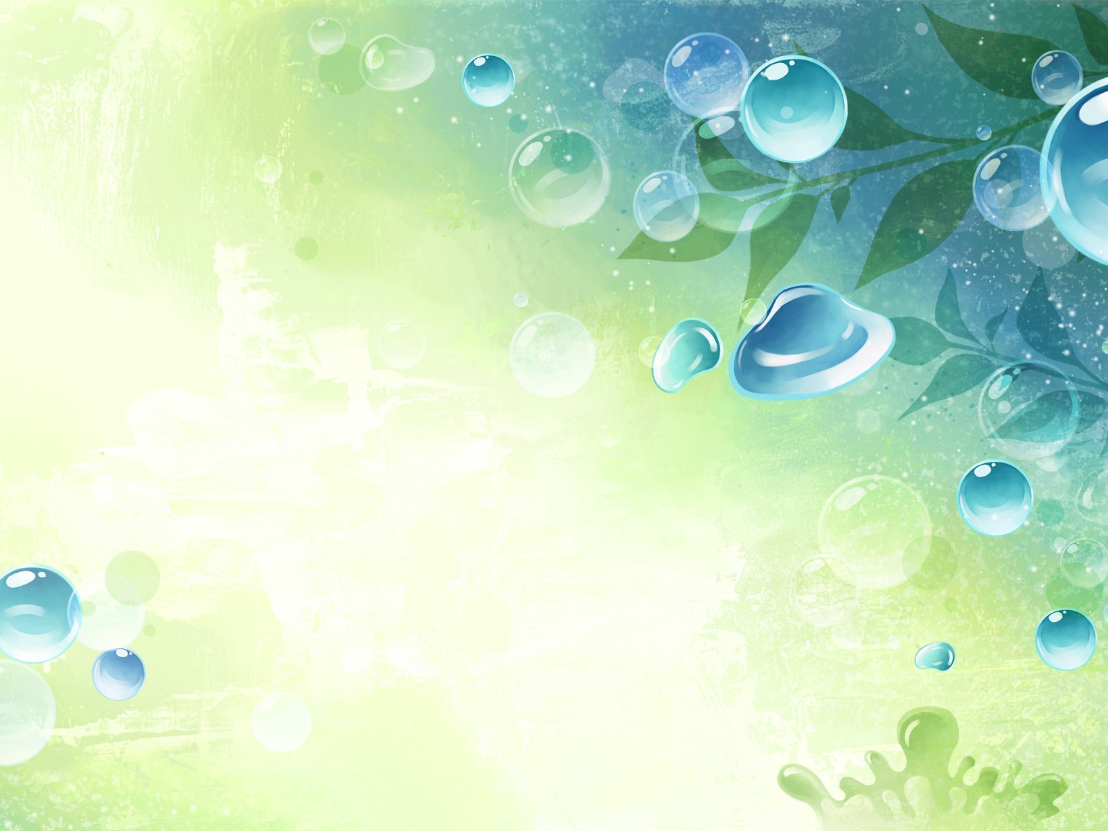 炫彩花卉合成壁紙 #5 - 1600x1200