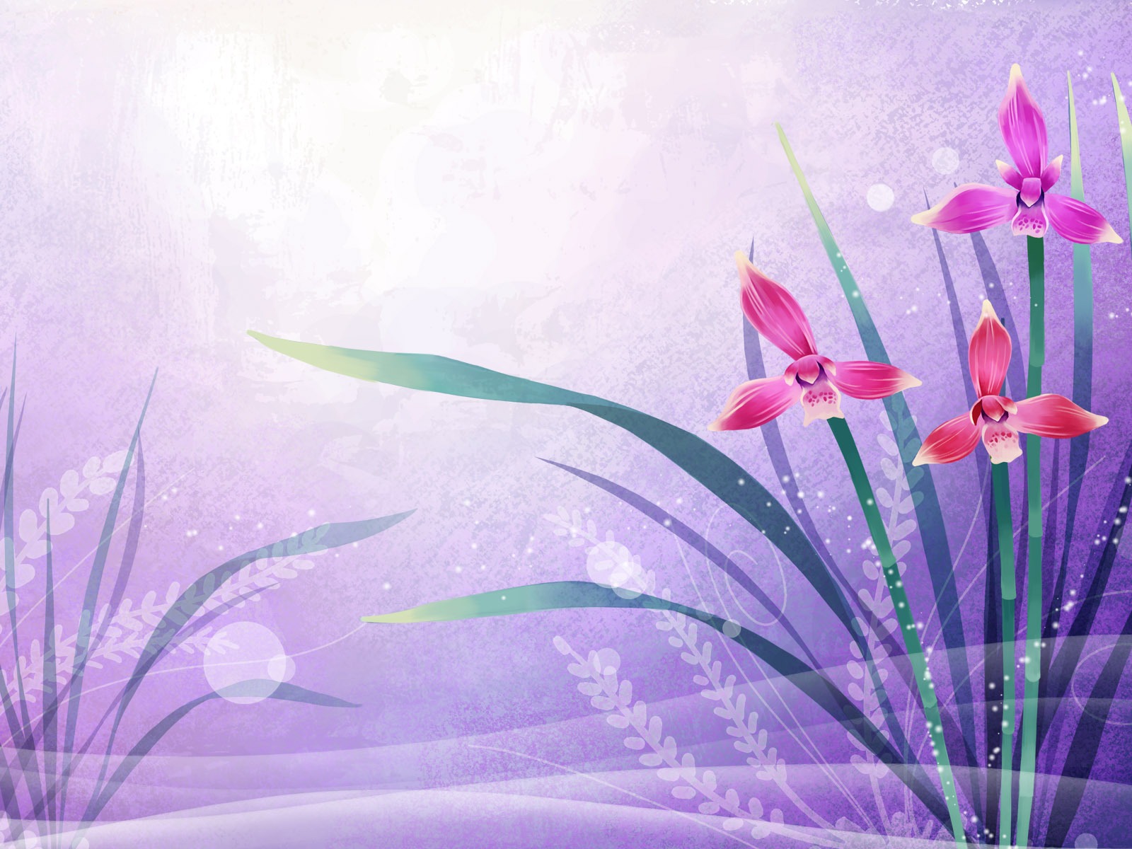 炫彩花卉合成壁紙 #37 - 1600x1200