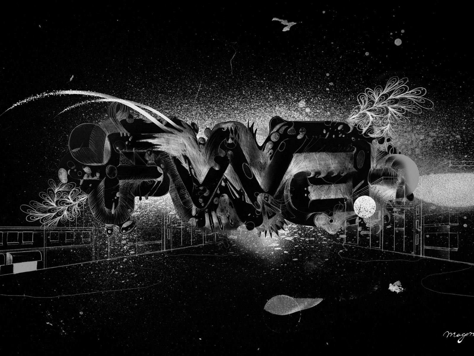 FWA黑色專輯壁紙 #34 - 1600x1200