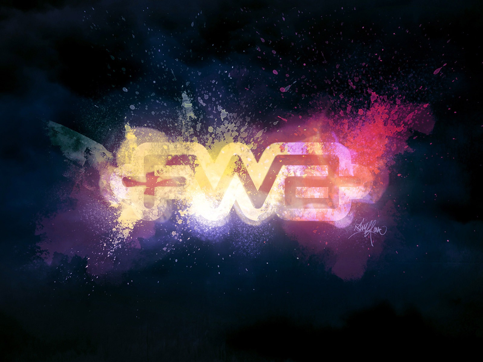 FWA黑色專輯壁紙 #40 - 1600x1200