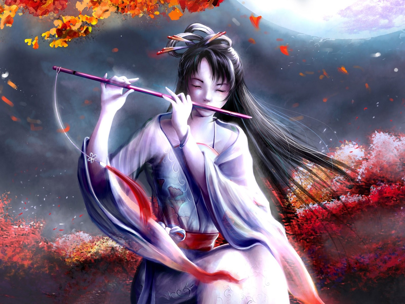奇幻女性精美插畫壁紙 #6 - 1600x1200