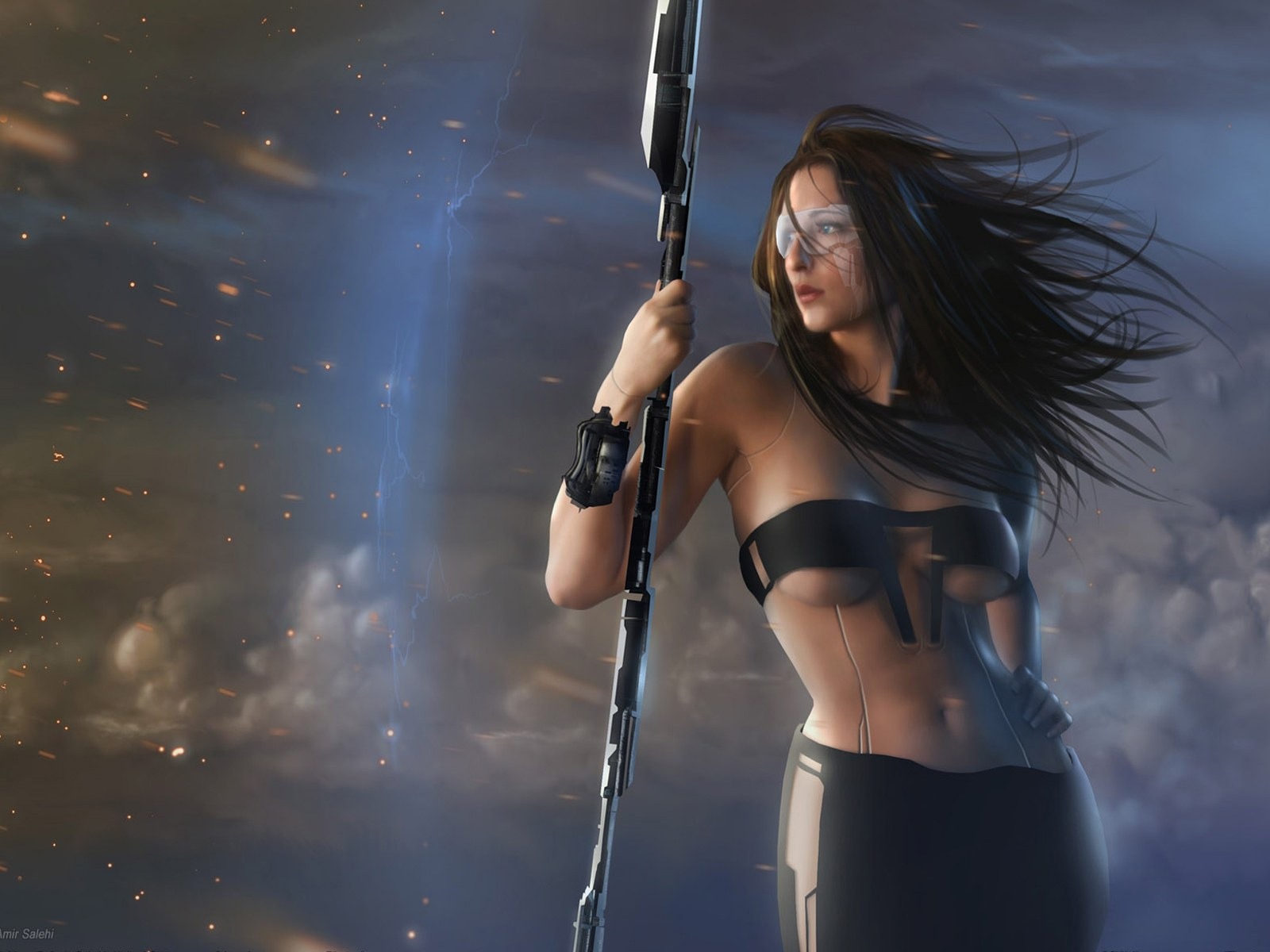 奇幻女性精美插畫壁紙 #30 - 1600x1200