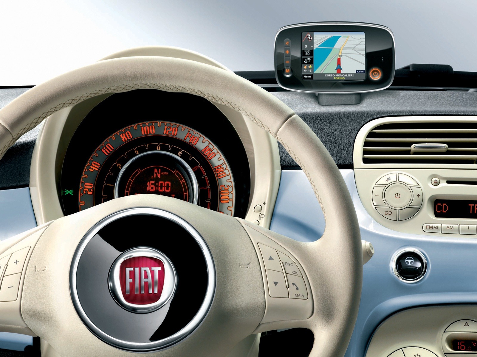 菲亞特 Fiat 500 壁紙 #17 - 1600x1200