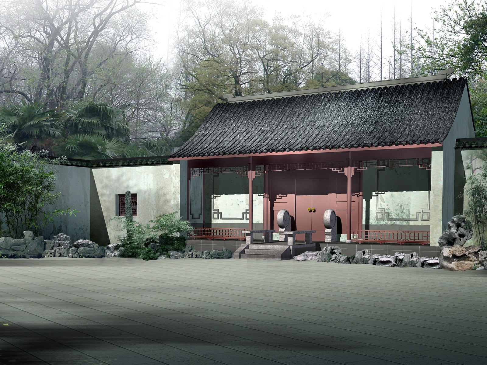 建築園林精美壁紙 #23 - 1600x1200