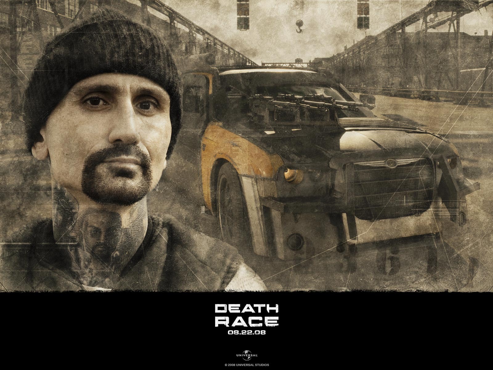 Death Race Movie Wallpapers #11 - 1600x1200