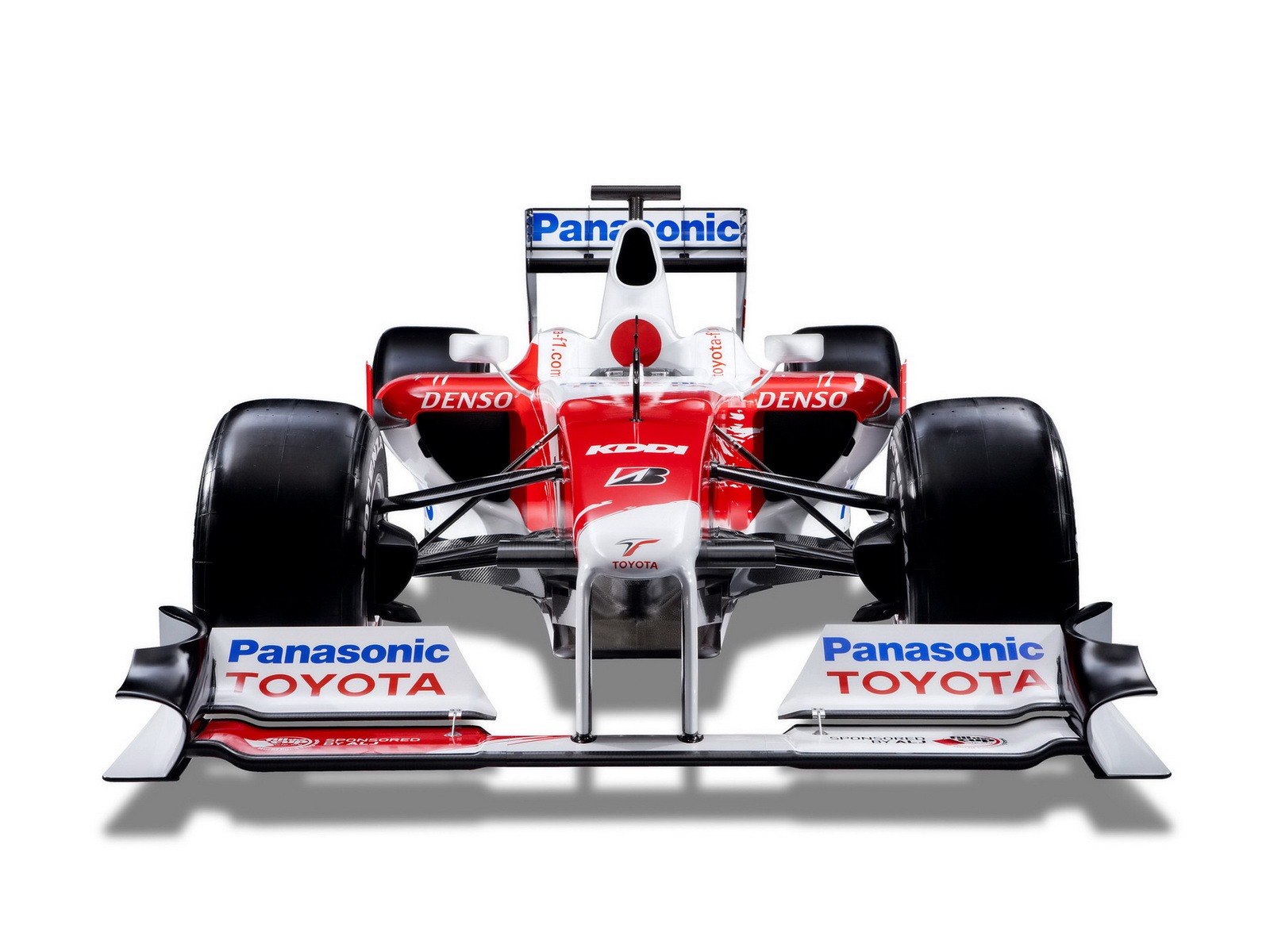 豐田2009 TF109 F1壁紙 #2 - 1600x1200