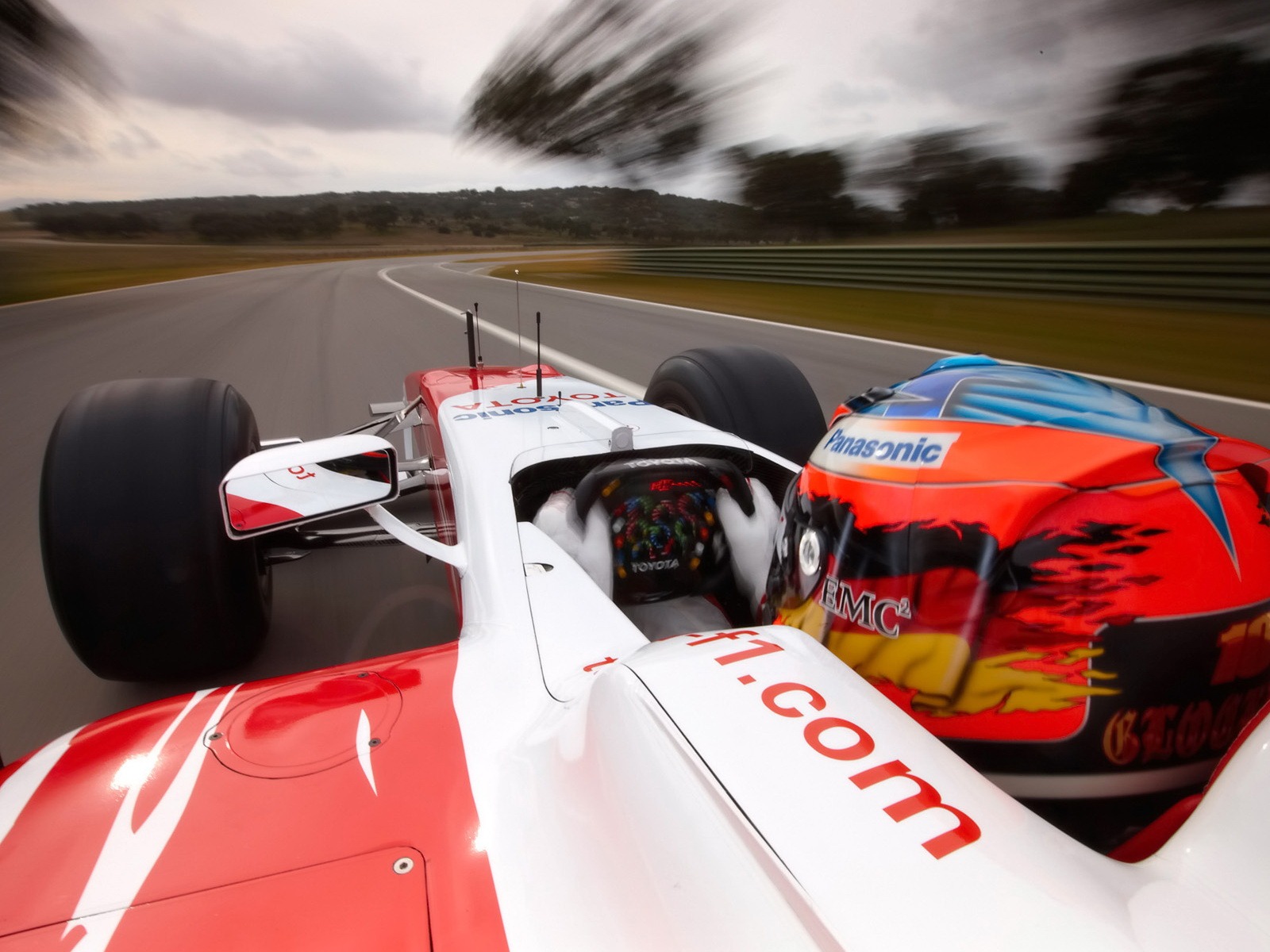 豐田2009 TF109 F1壁紙 #3 - 1600x1200