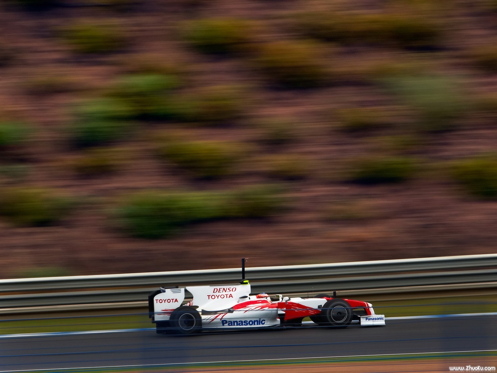豐田2009 TF109 F1壁紙 #5 - 1600x1200