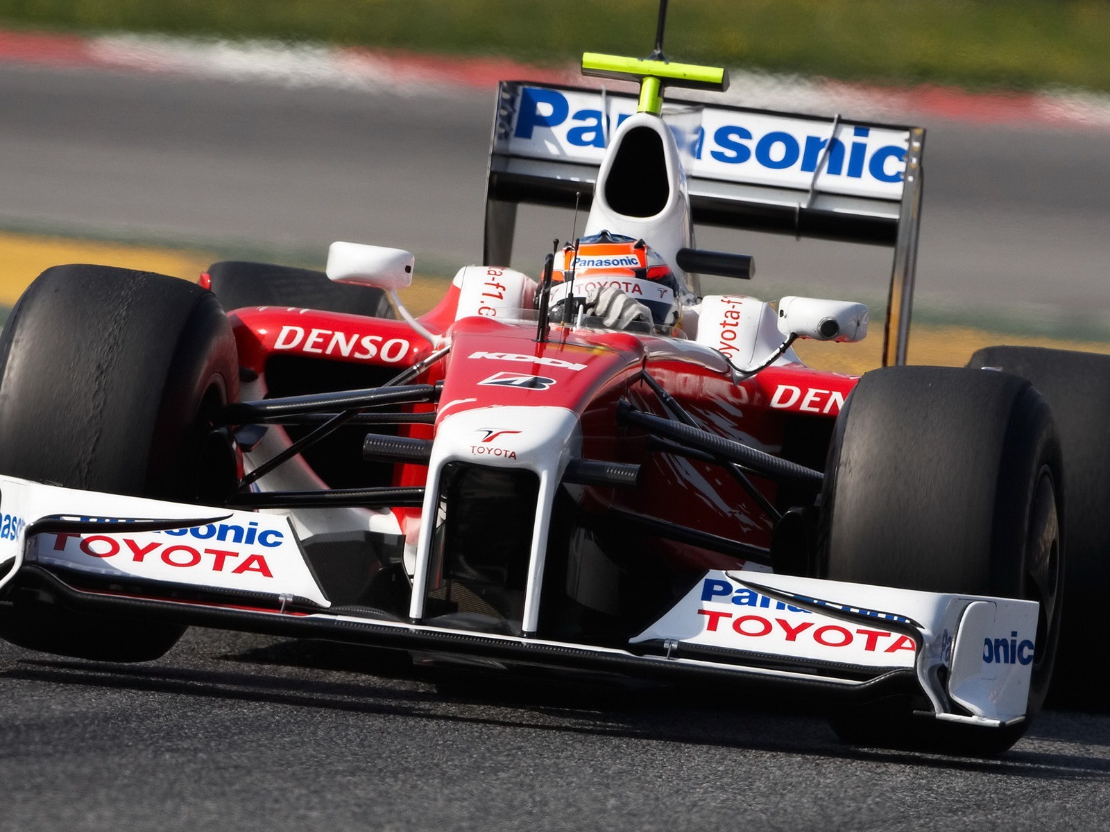 豐田2009 TF109 F1壁紙 #7 - 1600x1200