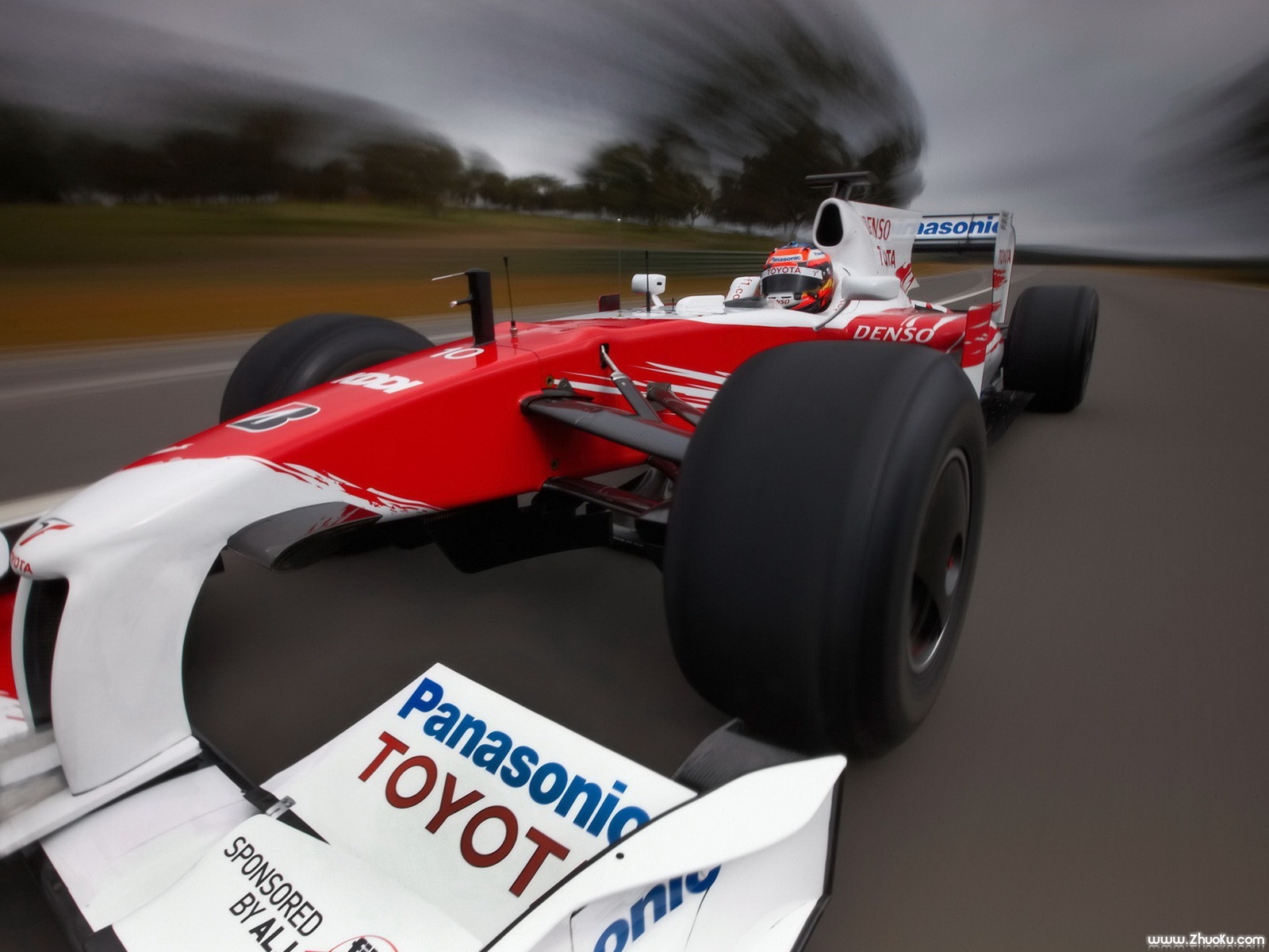 豐田2009 TF109 F1壁紙 #10 - 1600x1200