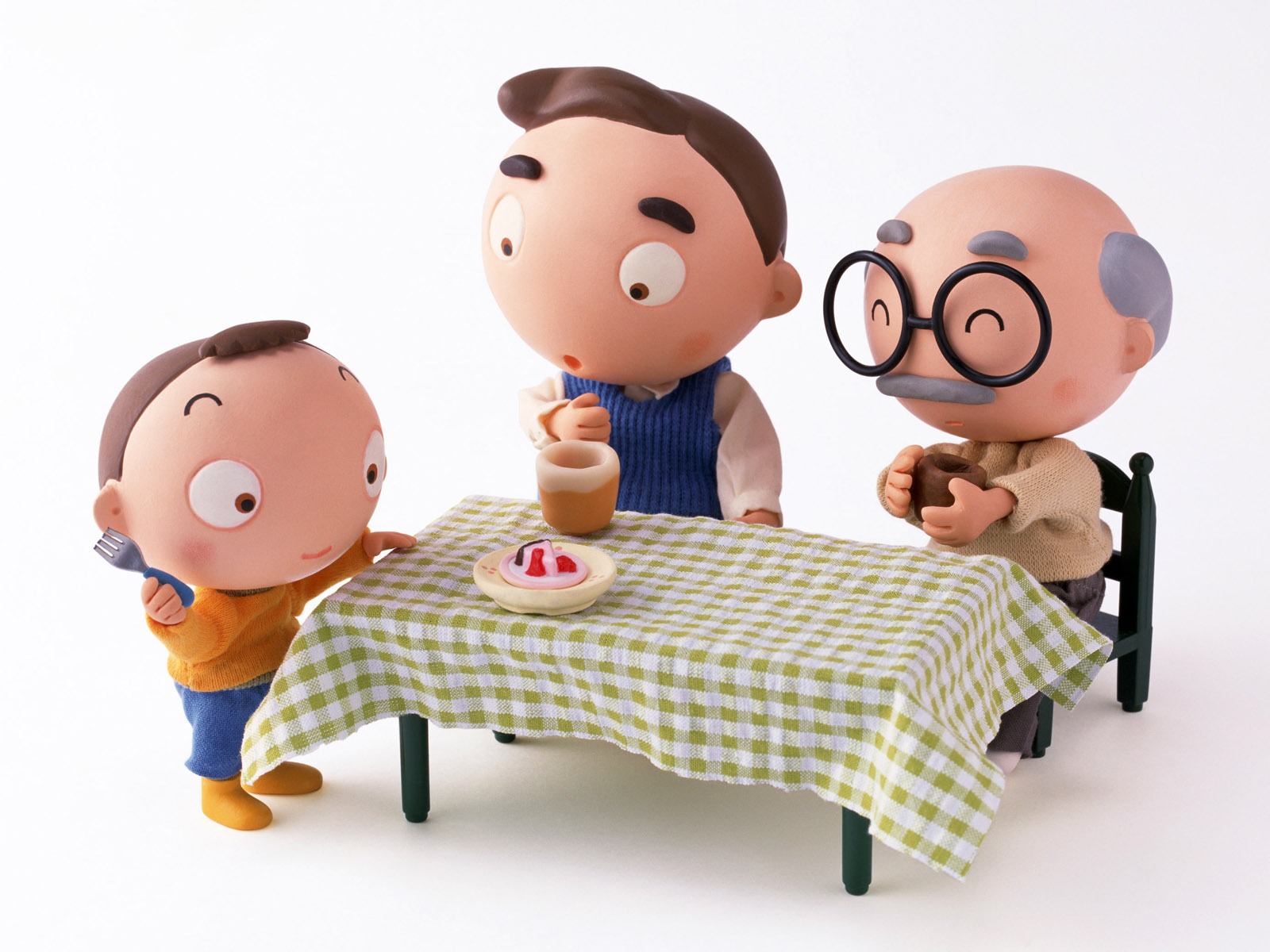 Happy Family wallpaper album (2) #12 - 1600x1200