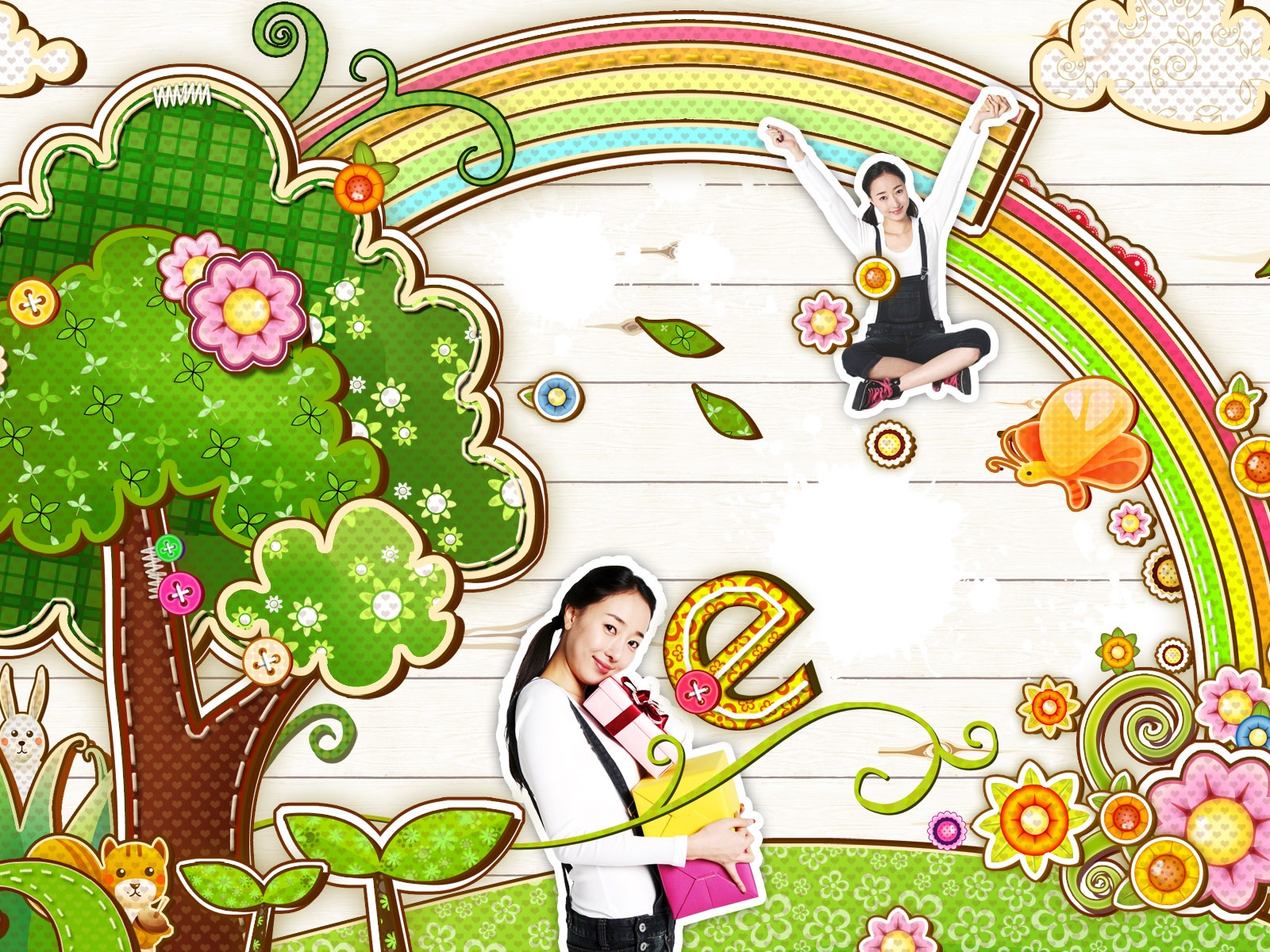 合成人物高清壁紙 #22 - 1600x1200