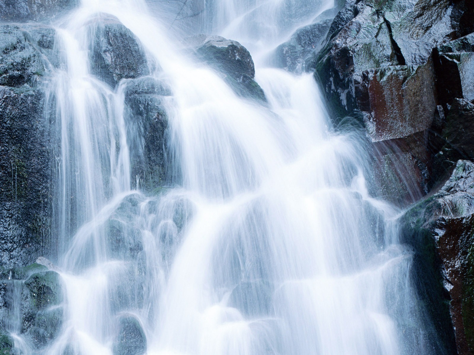 Waterfall streams HD Wallpapers #30 - 1600x1200