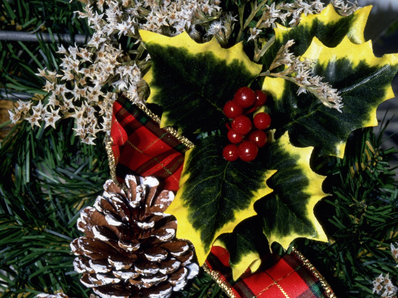 Weihnachten Landschaftsbau Serie Tapeten (15) #10 - 1600x1200