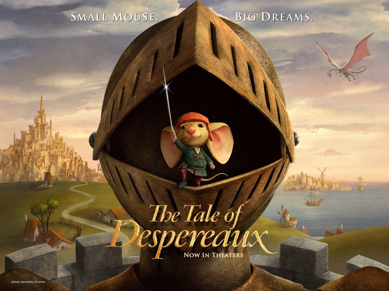 The Tale of Despereaux fond d'écran #2 - 1600x1200