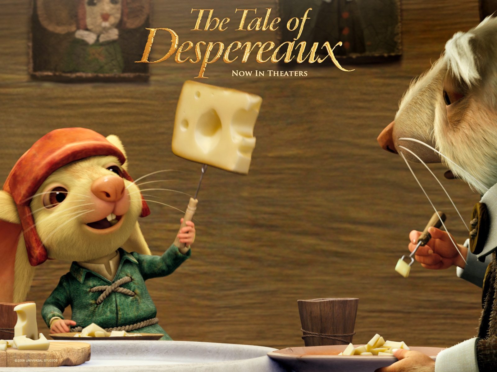 The Tale of Despereaux fond d'écran #3 - 1600x1200