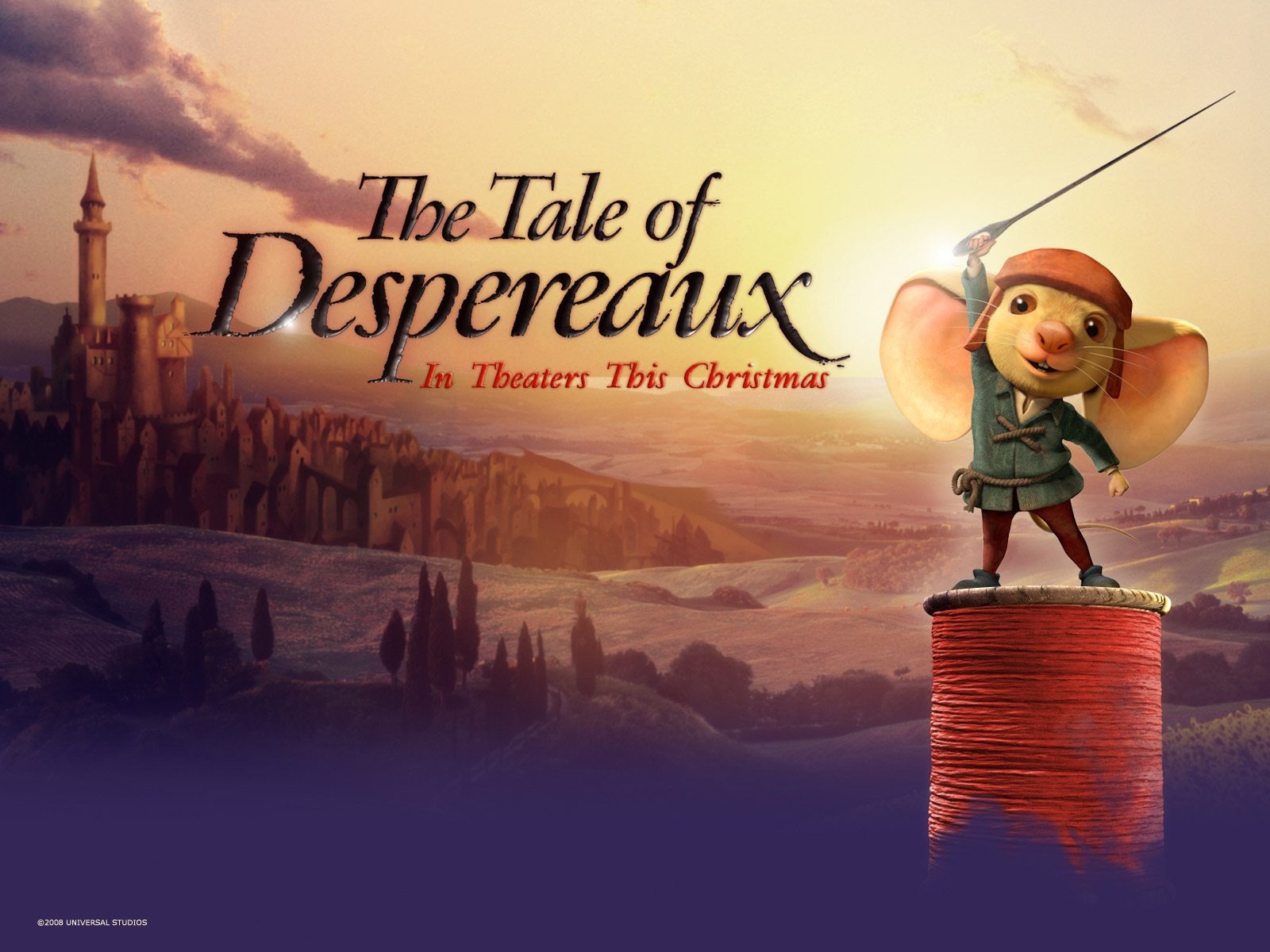 The Tale of Despereaux fond d'écran #8 - 1600x1200