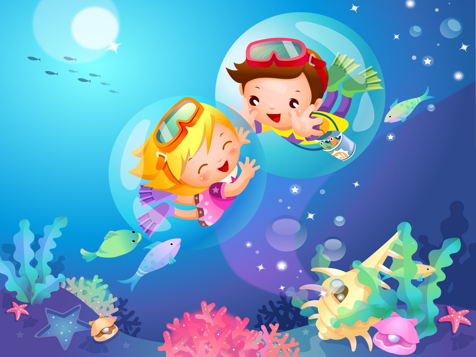 Childhood Dreams Cartoon Wallpaper (1) #2 - 1600x1200