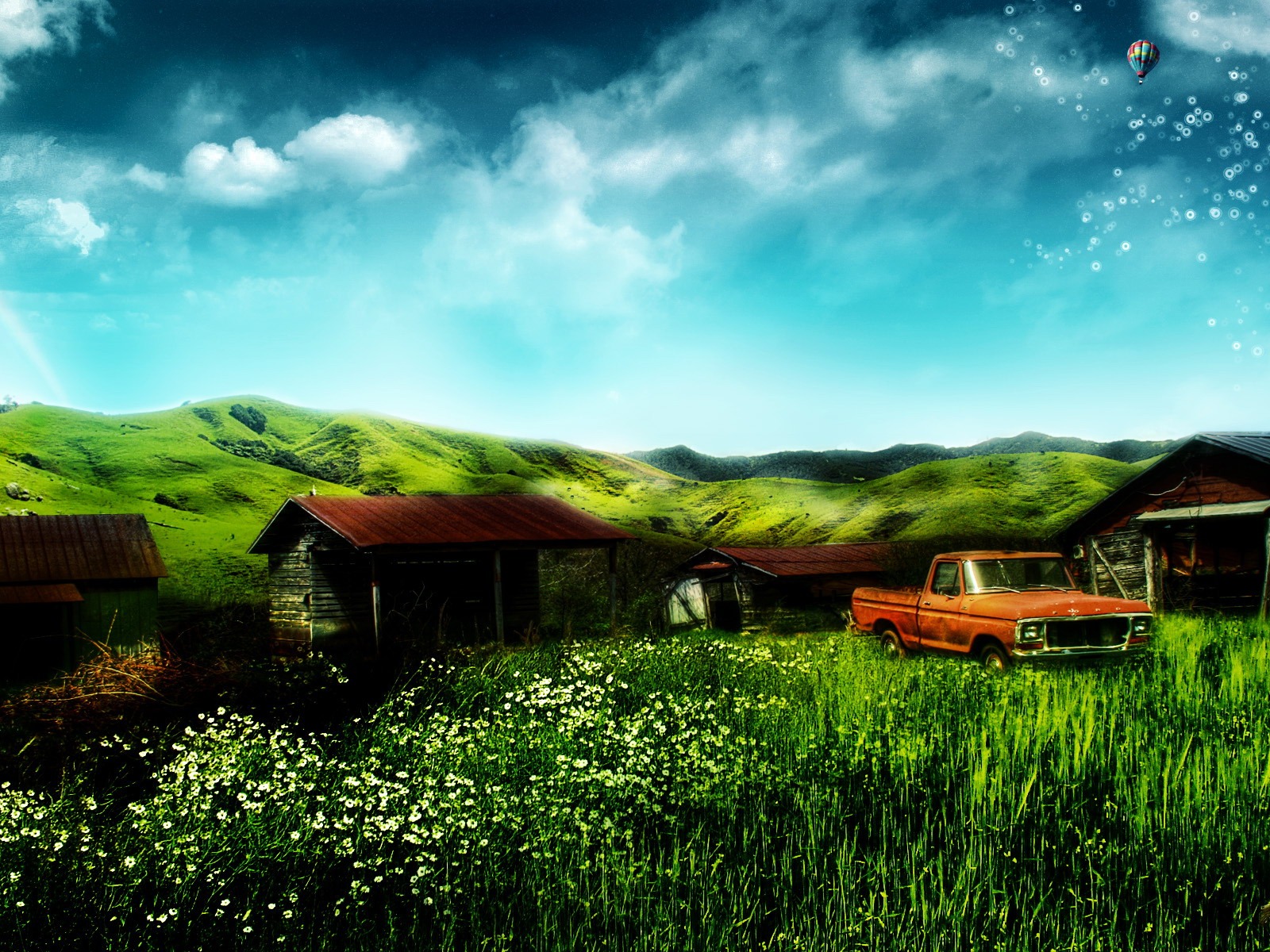 HD širokoúhlý Krajina Tapety #24 - 1600x1200