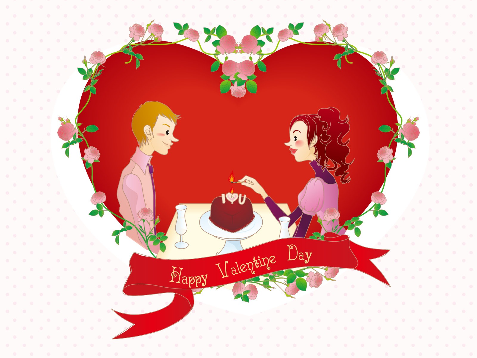 Día de San Valentín Fondos Love Theme (2) #16 - 1600x1200