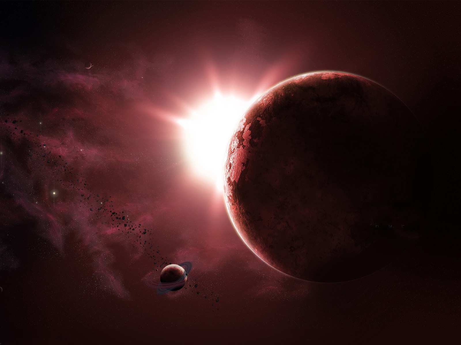 無限遐思 3D星空專輯壁紙 #21 - 1600x1200