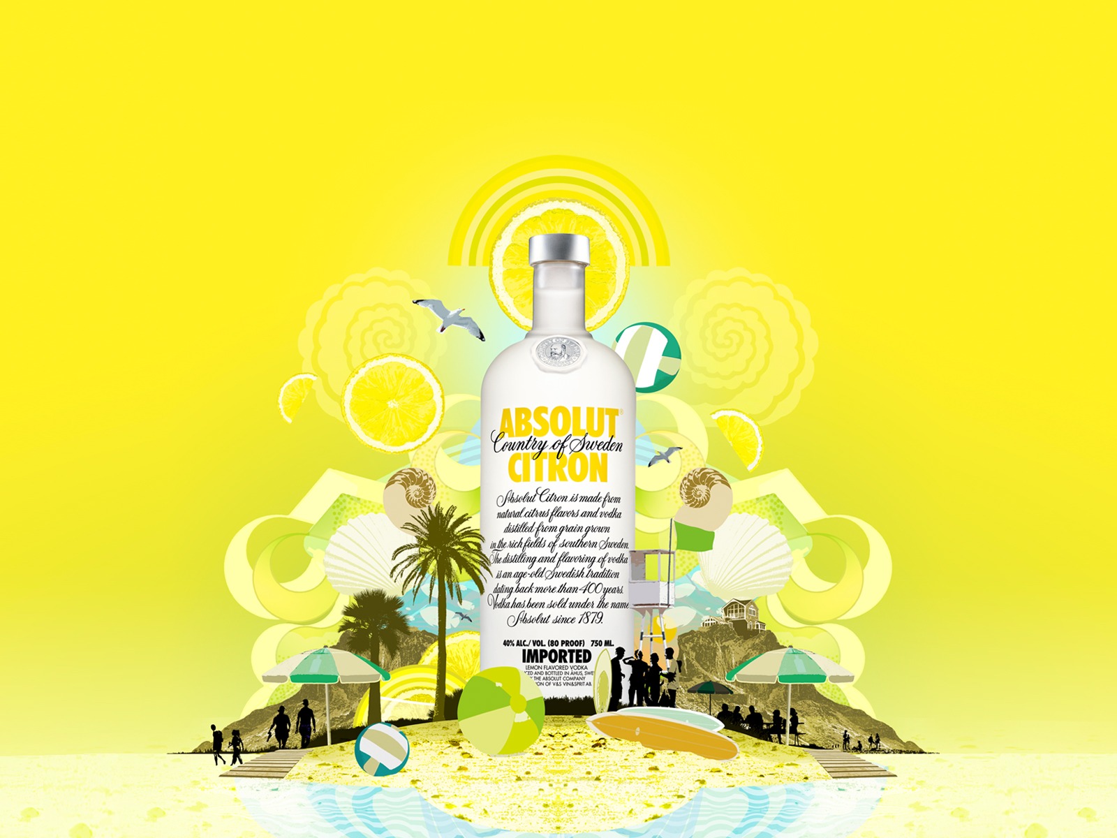 Absolut Tapety louhu Reklama #9 - 1600x1200