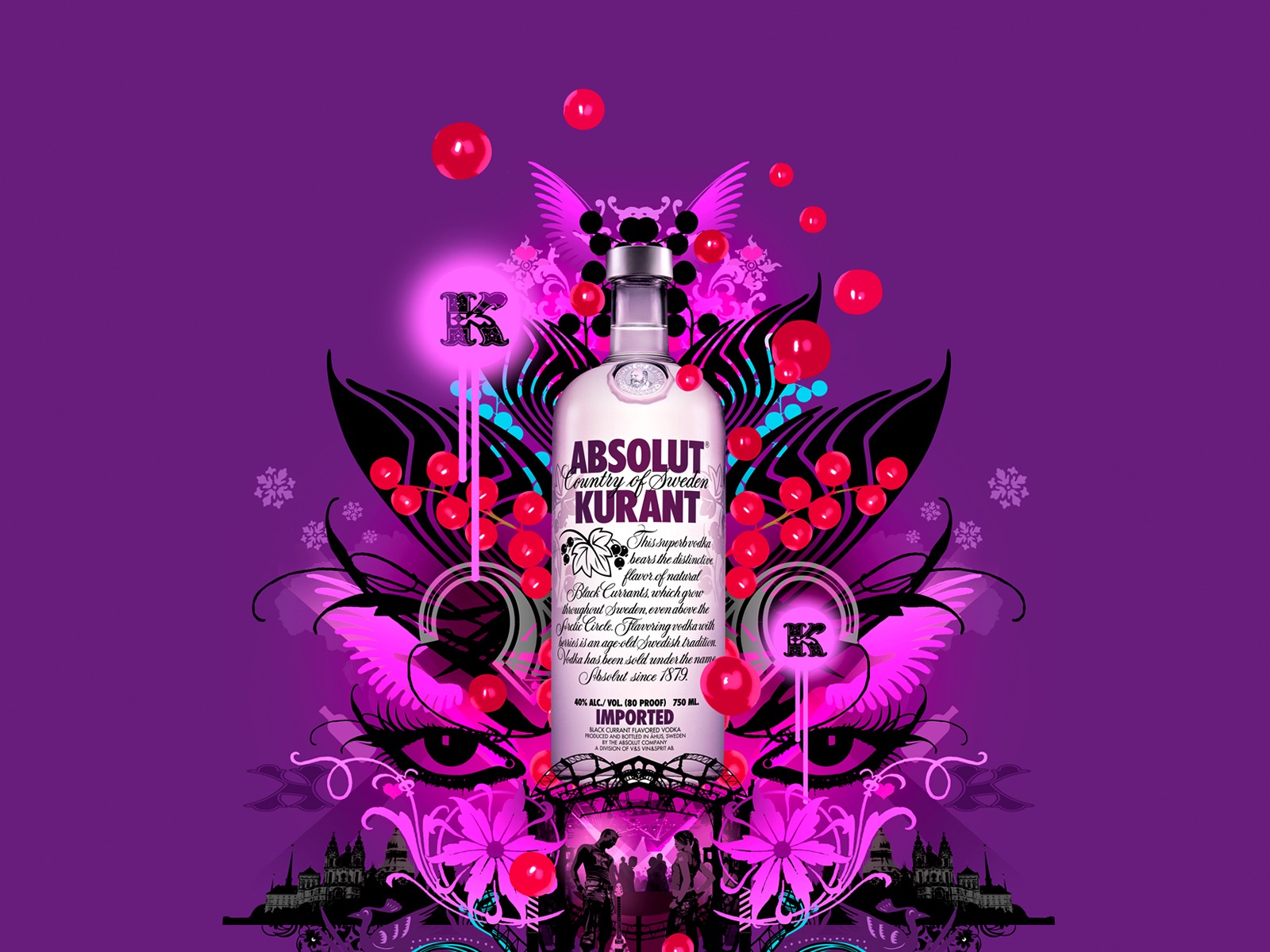 Absolut 酒廣告壁紙 #11 - 1600x1200