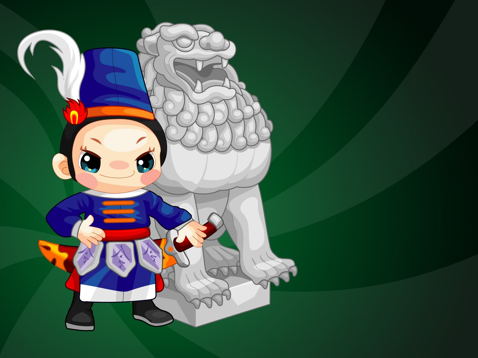 Vector Cartoon Child Wallpaper (2) #17 - 1600x1200