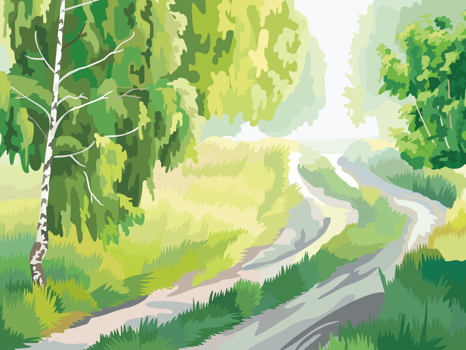 Vector Scenery Bilder (2) #5 - 1600x1200