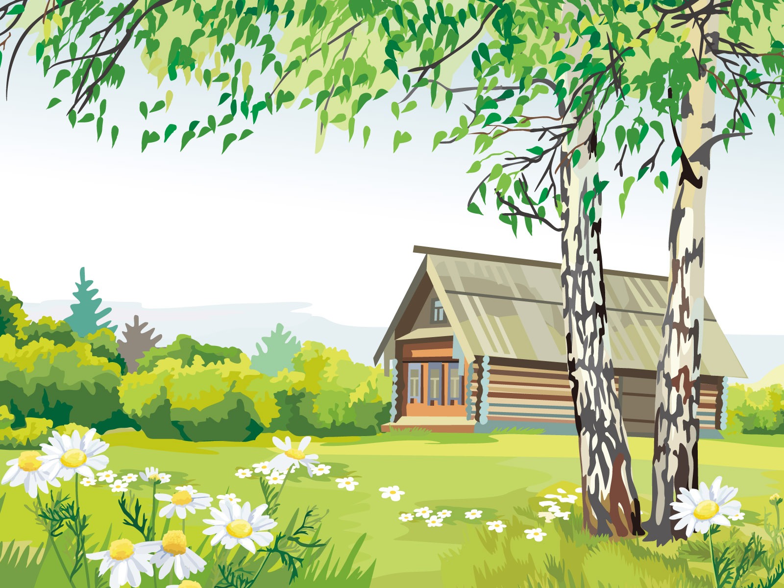 Vector Scenery Bilder (2) #14 - 1600x1200