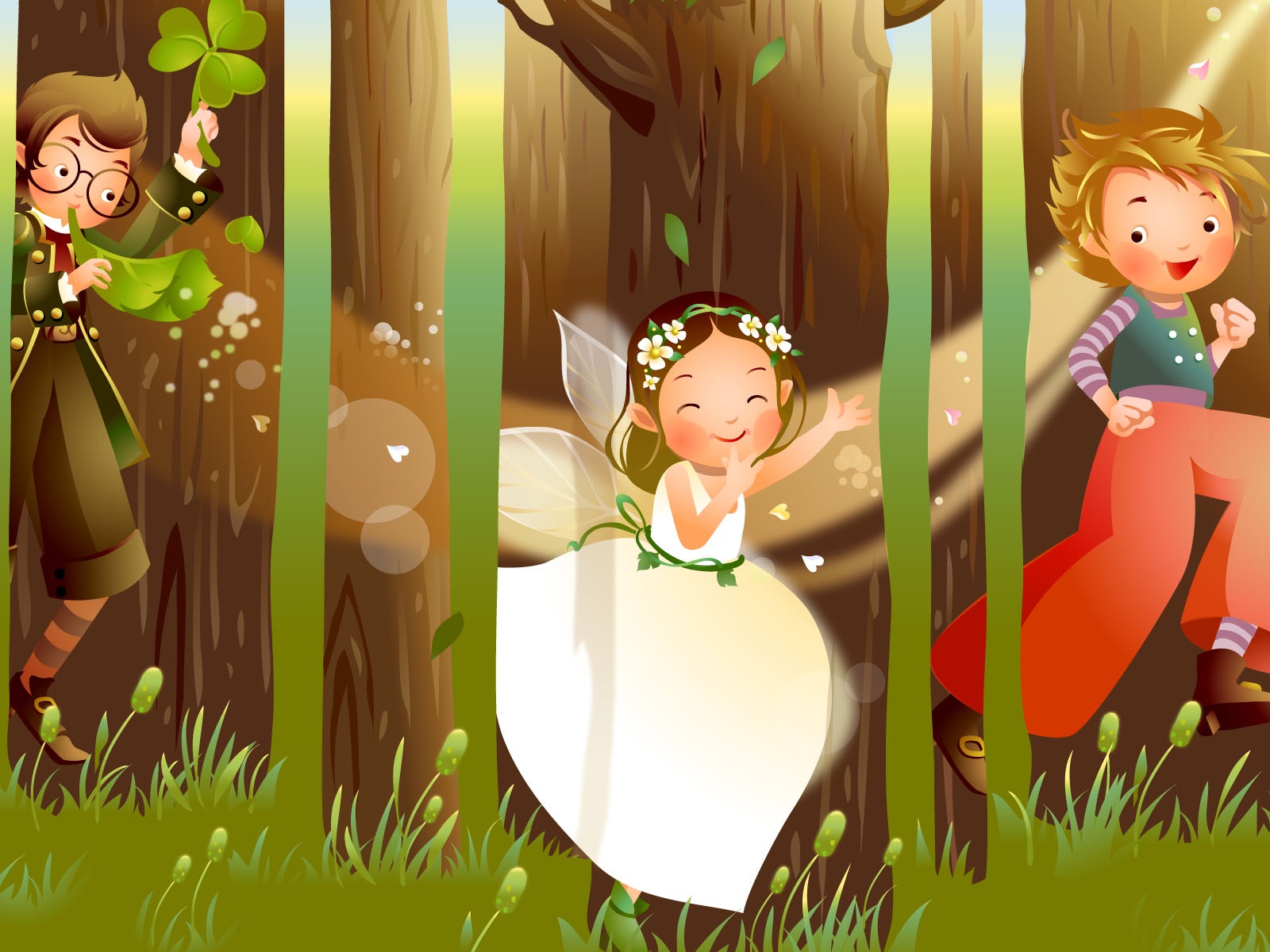Fond d'écran Fairy Tales Vector (1) #16 - 1600x1200