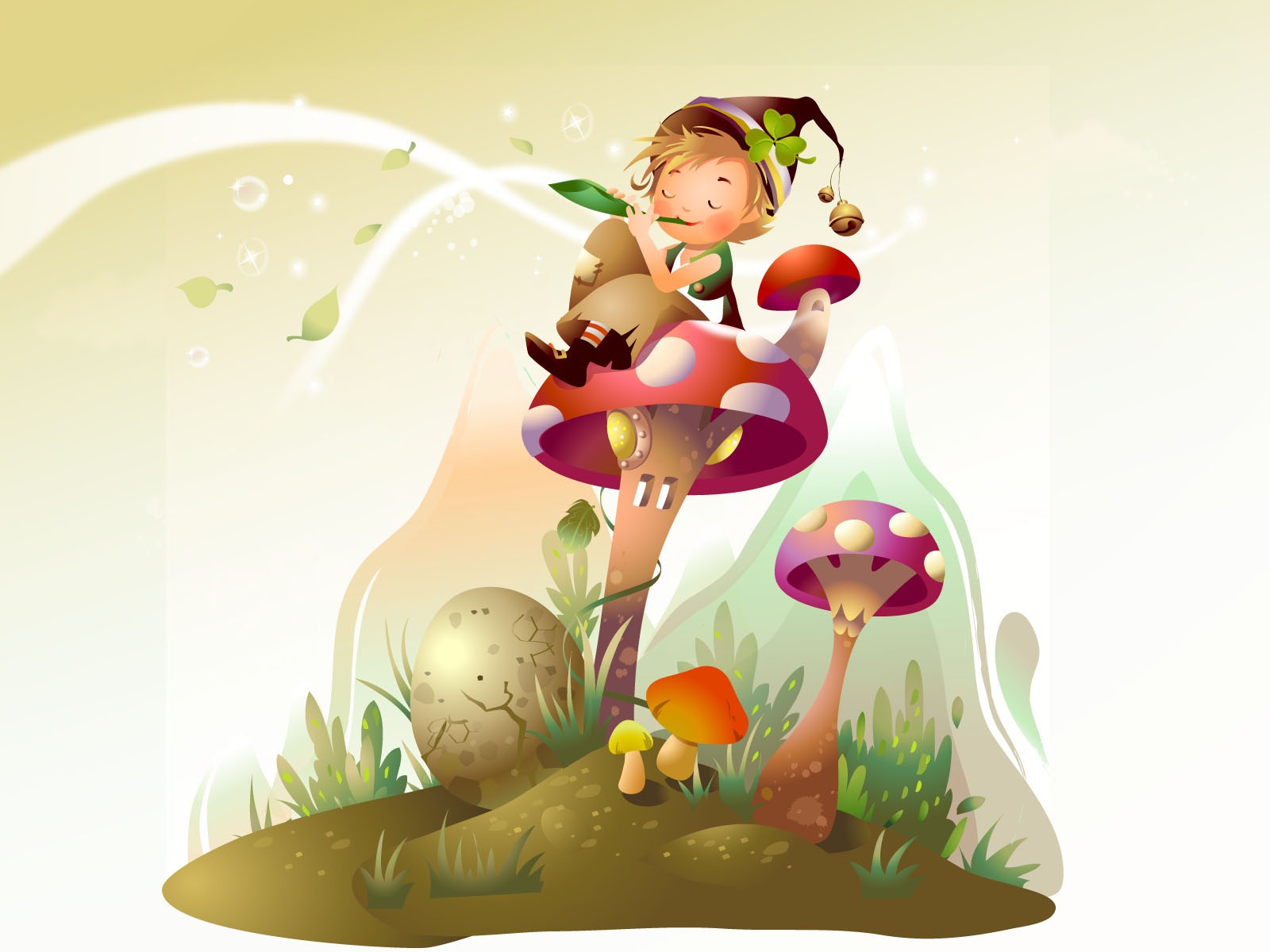 Fond d'écran Fairy Tales Vector (2) #10 - 1600x1200