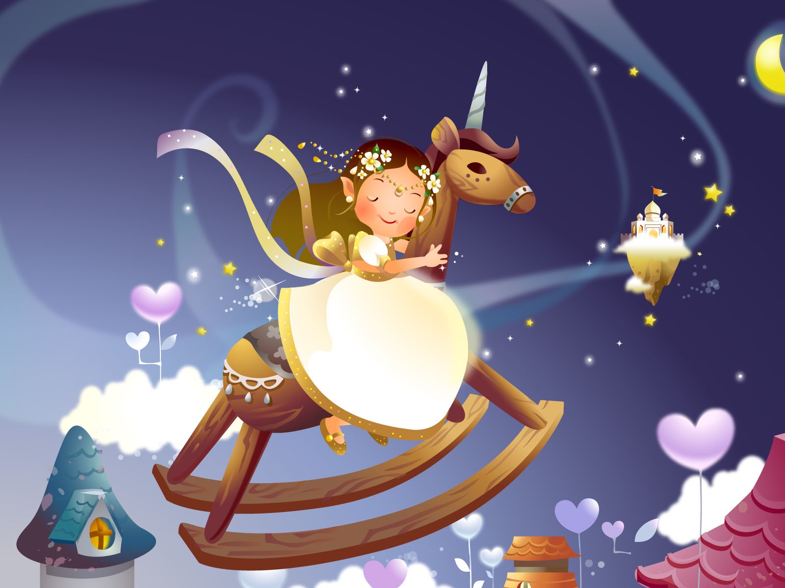 Fond d'écran Fairy Tales Vector (2) #11 - 1600x1200