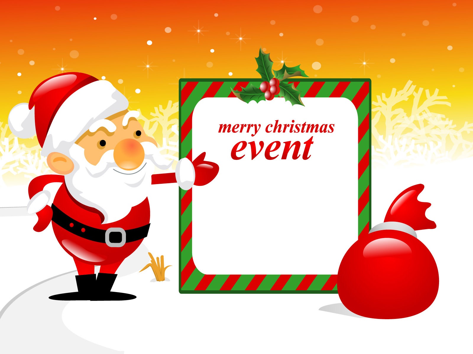 Vector Christmas wallpapers (1) #9 - 1600x1200