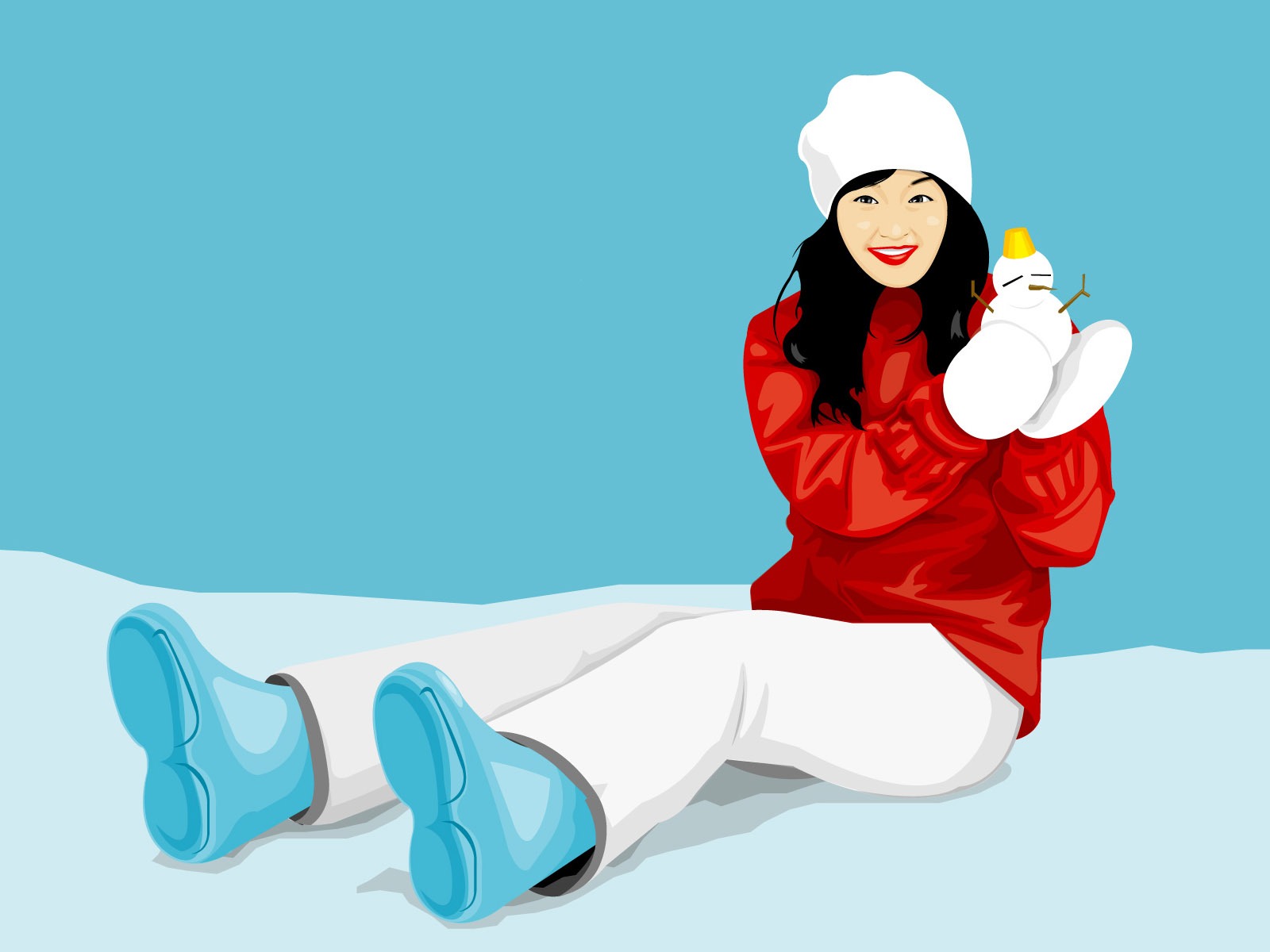 Vector Christmas wallpapers (1) #19 - 1600x1200