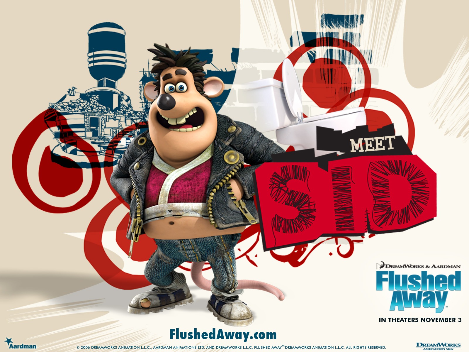 Flushed Away wallpaper #15 - 1600x1200