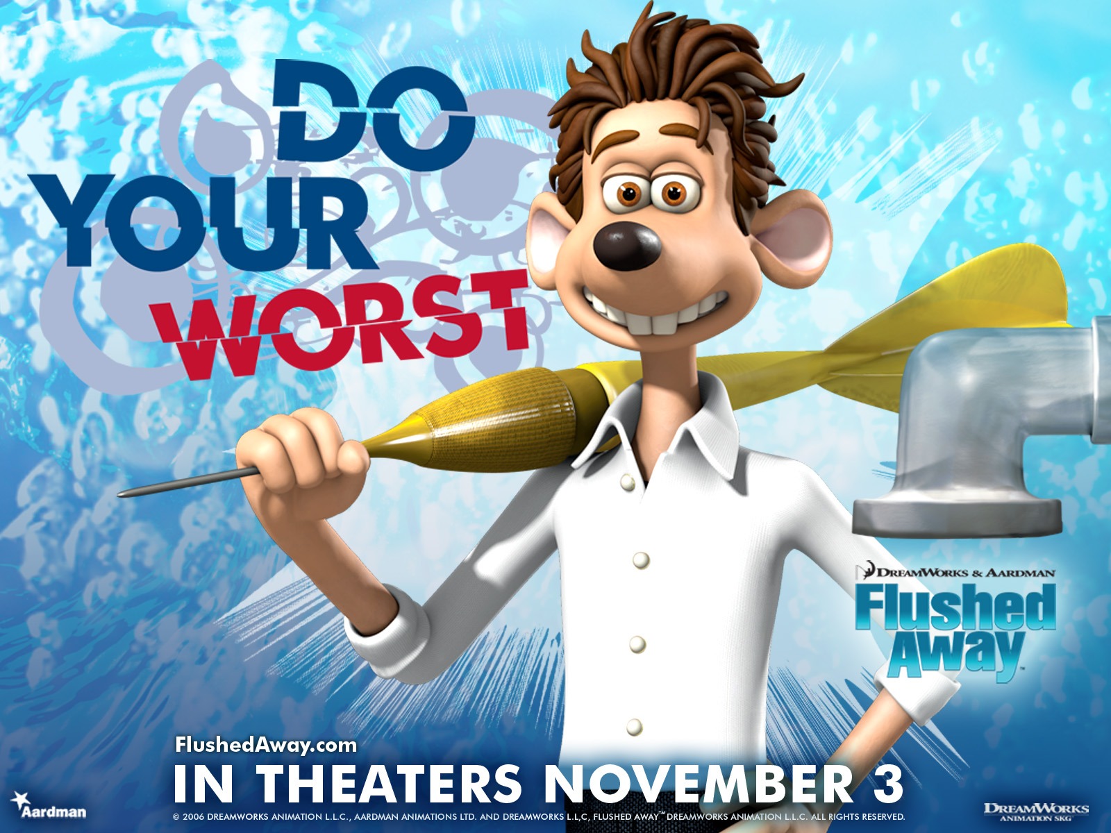 Flushed Away wallpaper #17 - 1600x1200