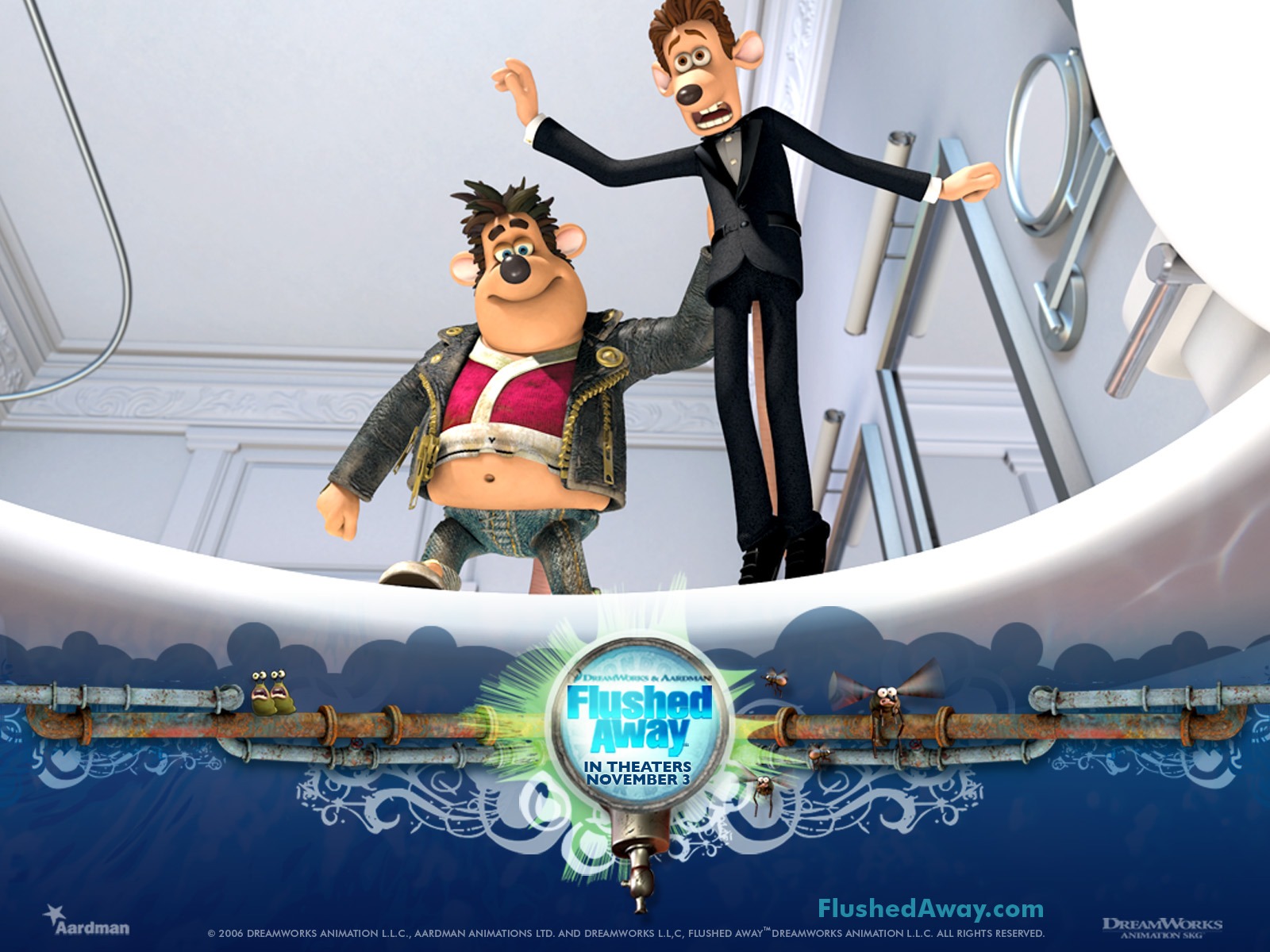 Flushed Away wallpaper #21 - 1600x1200